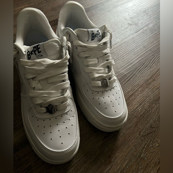 All white bapesta’s - Picture 1 of 5